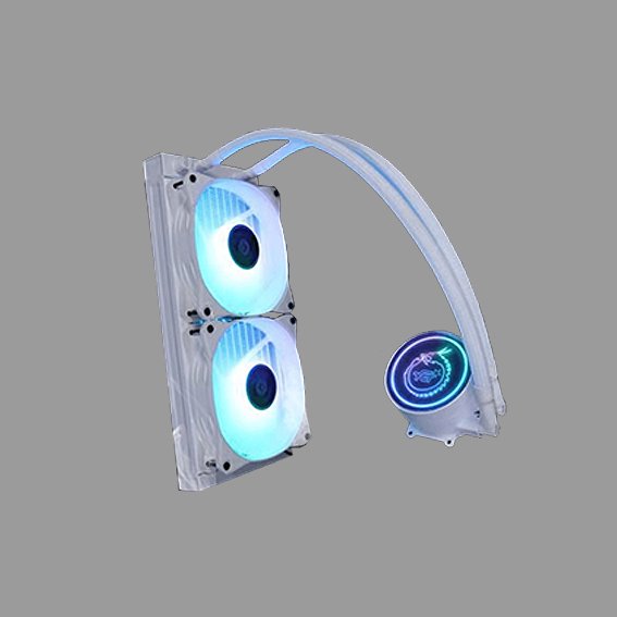 YGT DeepFrost 240 ARGB White Liquid Cooler J1TEK PC