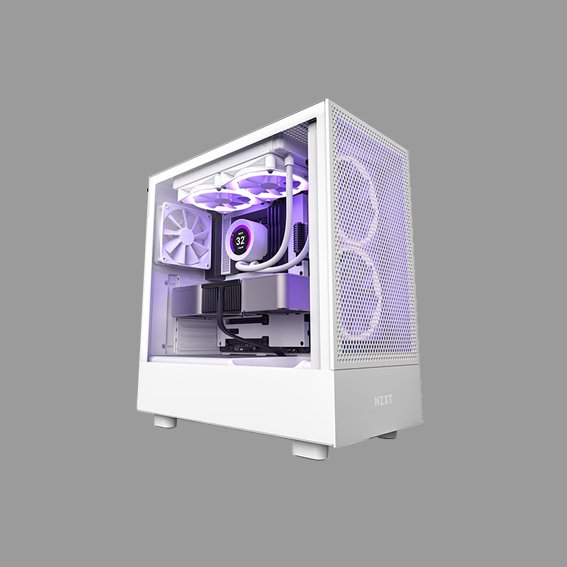 NZXT H5 Flow White – J1TEK PC